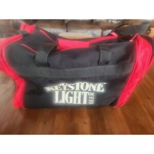 Gemline duffle bag‎ WCW World Champion Wrestling Keystone Light Beer vintage